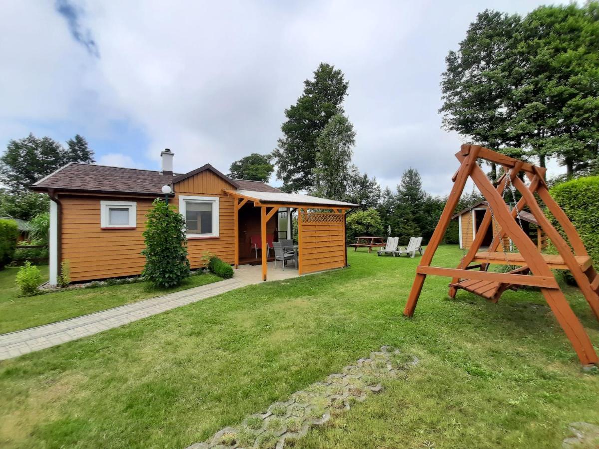 Domek Drewniany Na Wiejskiej Lubiatowo  Exterior foto